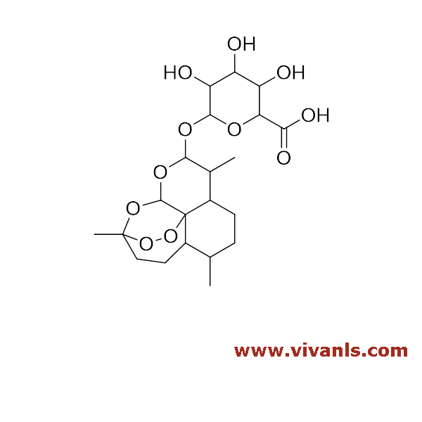 Glucuronides-Dihydroartemisinin B Glucuronide-1654752940.png